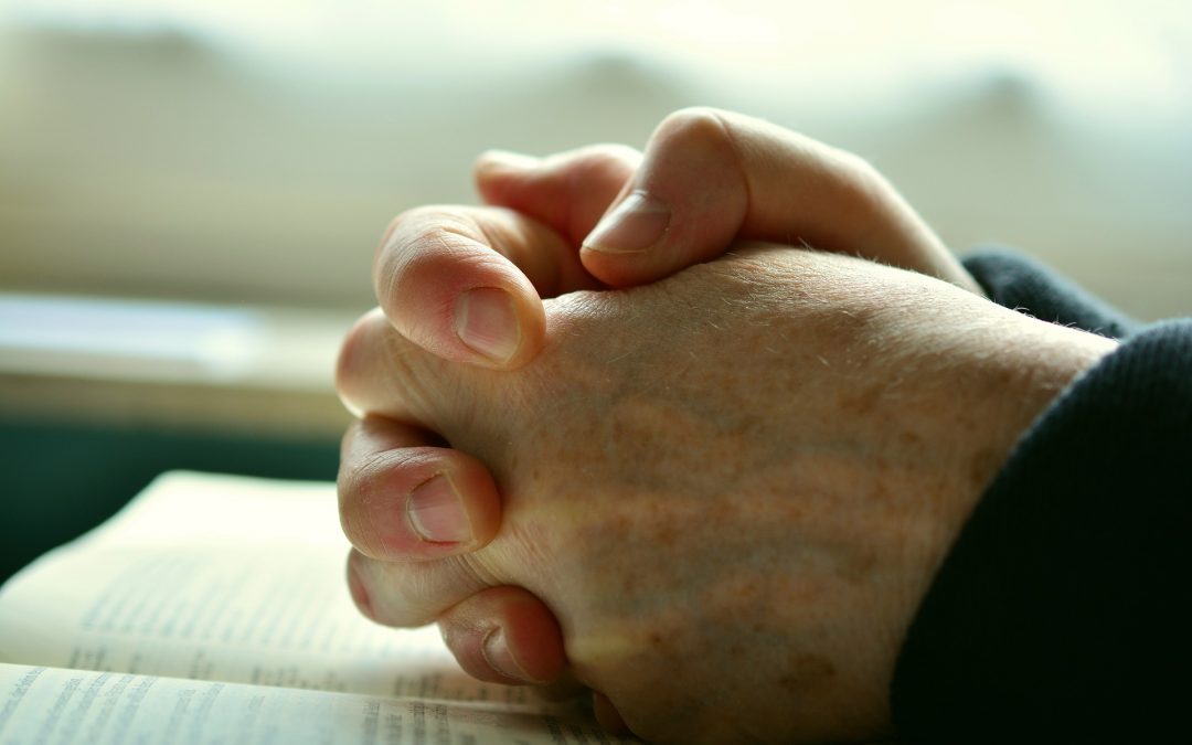 Folded hands, Man Praying