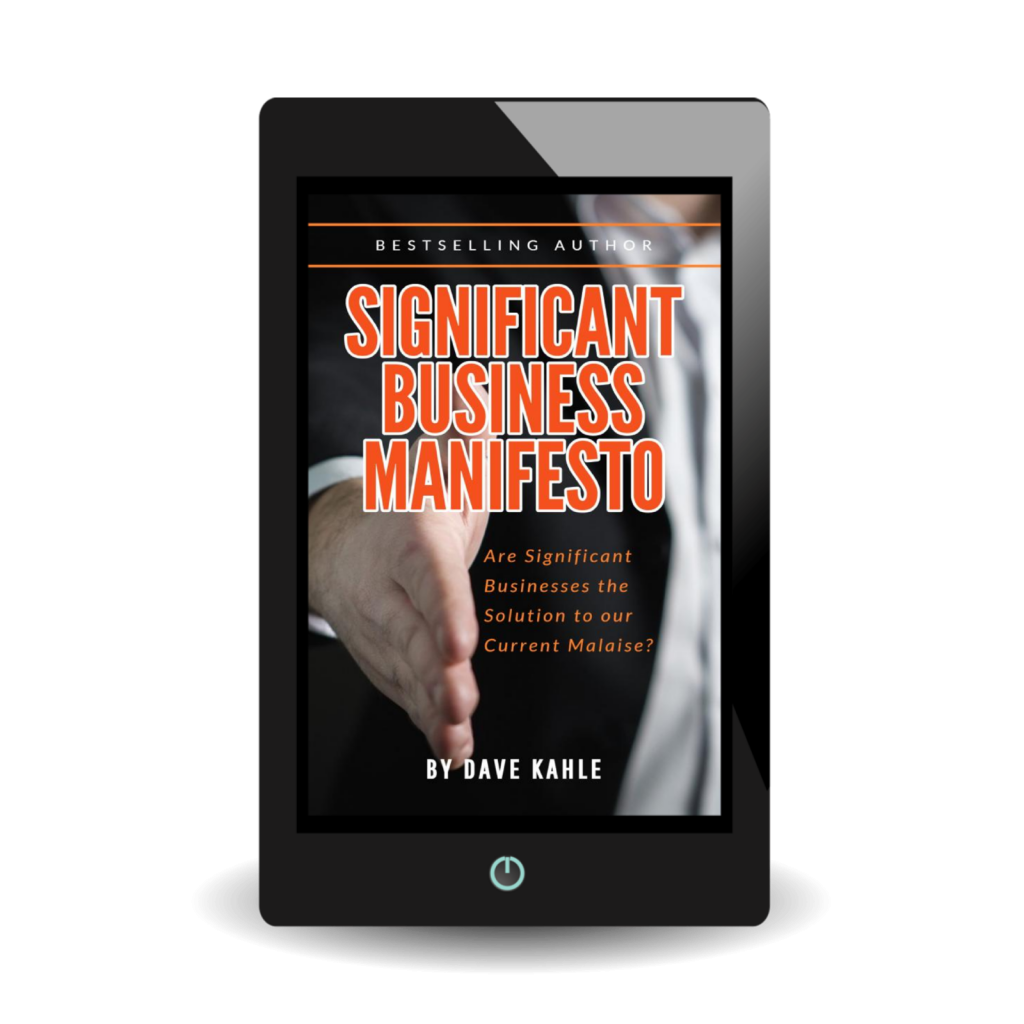 The Significant Christian Company Manifesto
